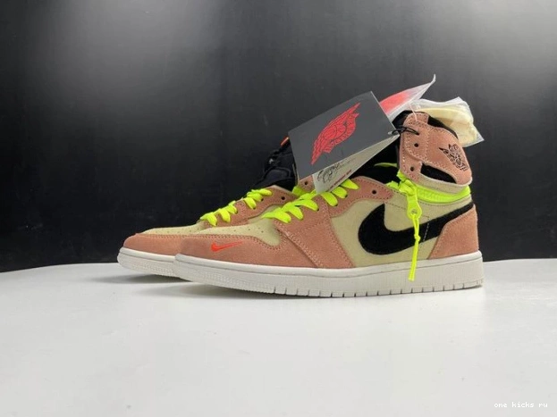 High Jordan 1 Peach Air Switch CW6576-800 0528